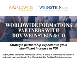 Charles Ntumwa Services partners with Dov Weinstein & Co.